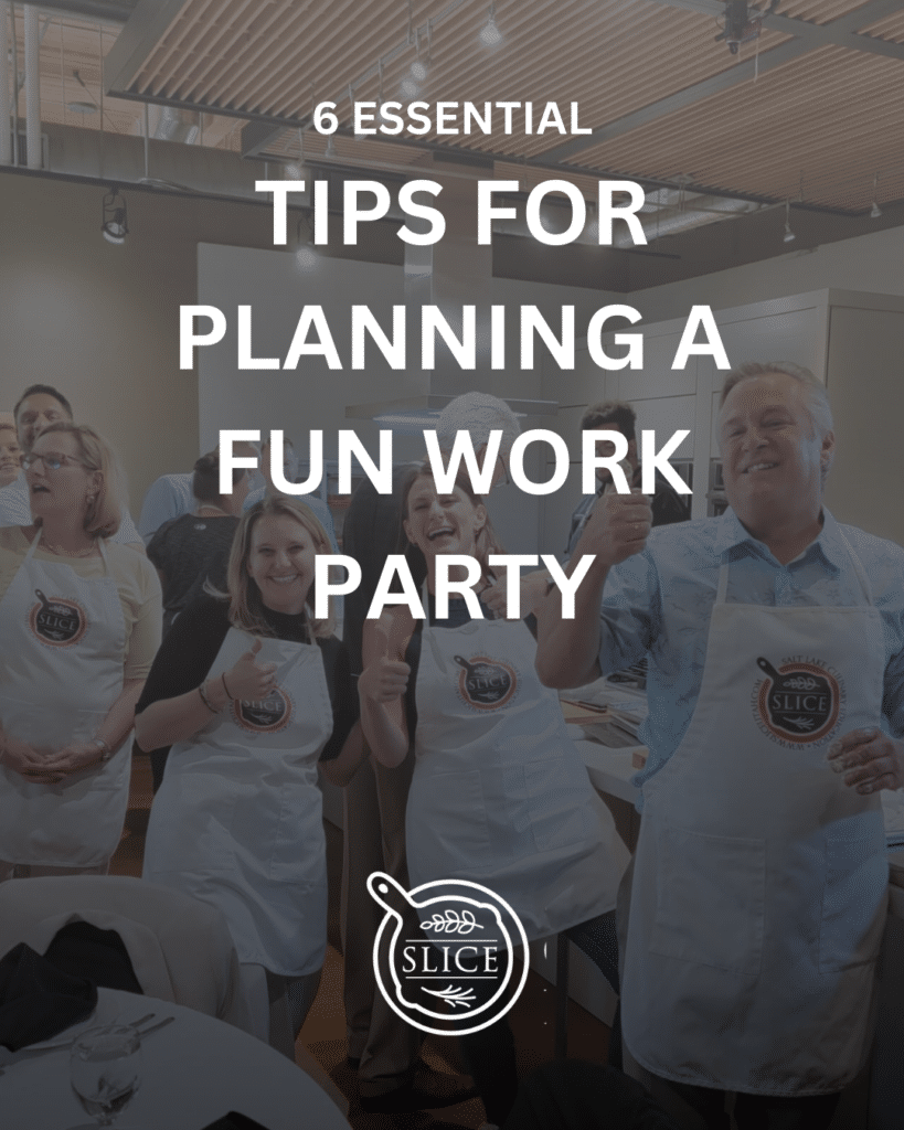 tips for planning a work party