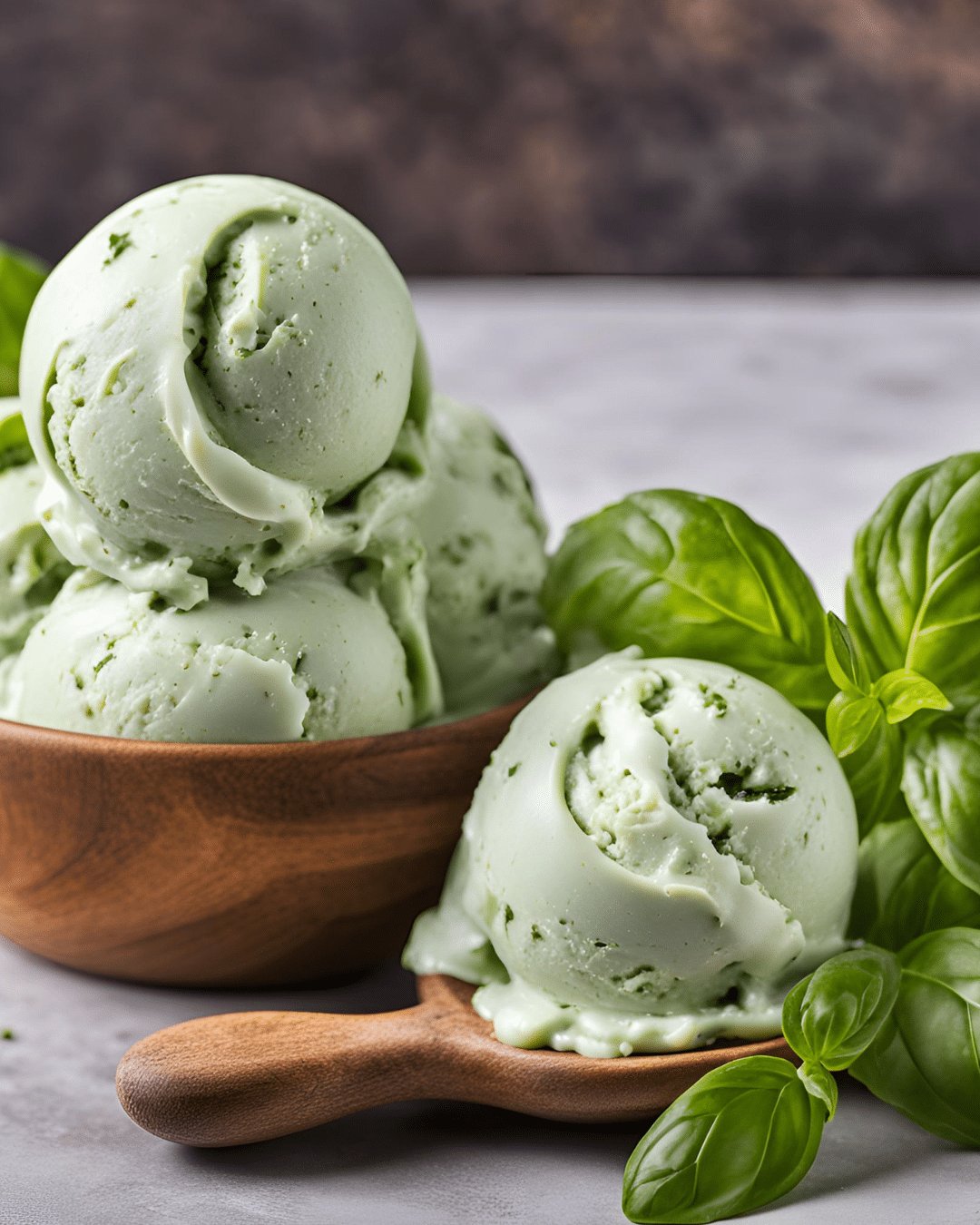 basil ice cream