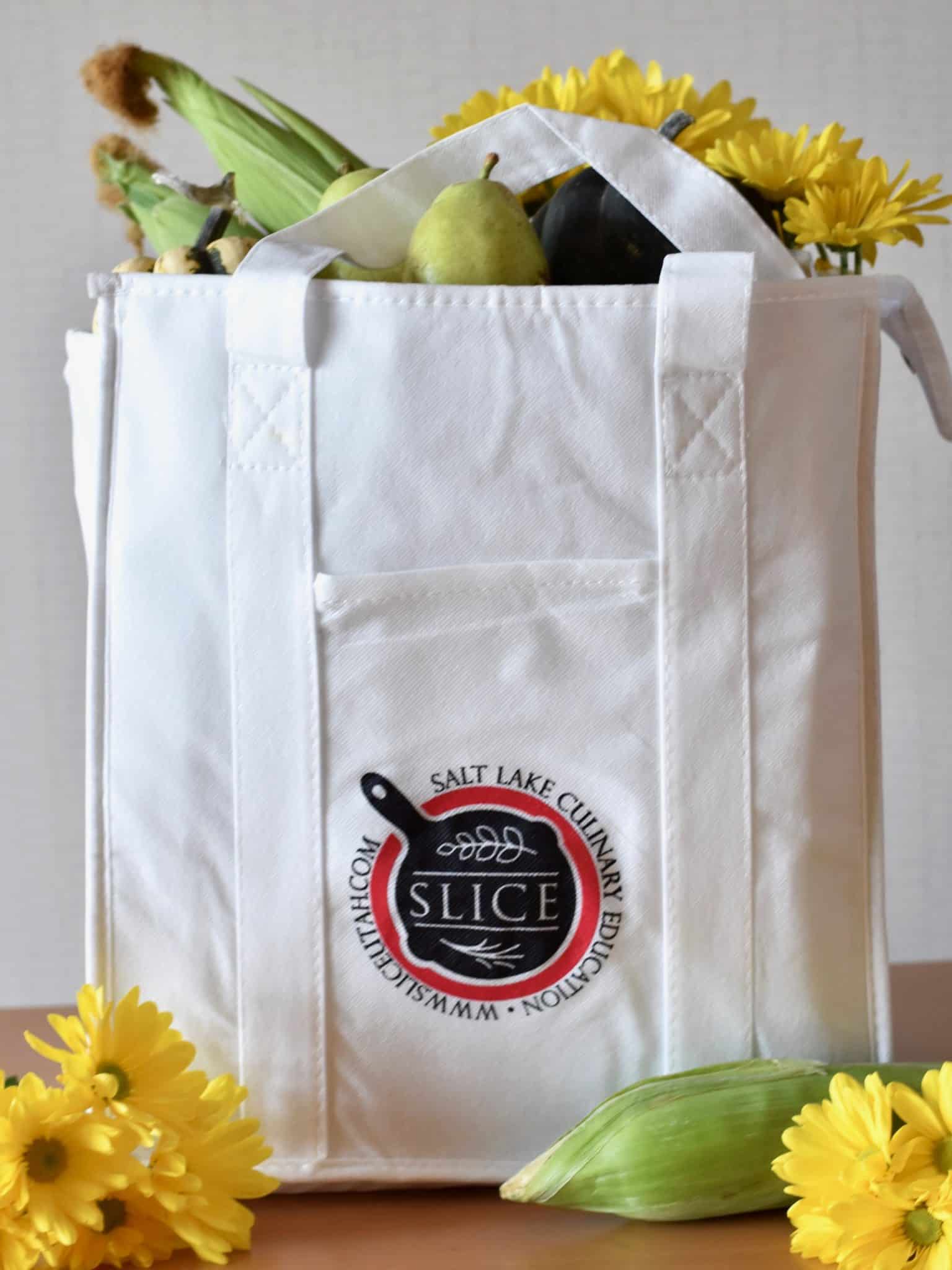 insulated shopping tote