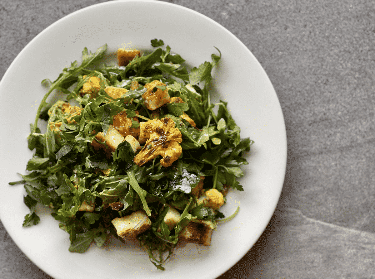 Charred Halloumi Salad | Salt Lake Culinary Education