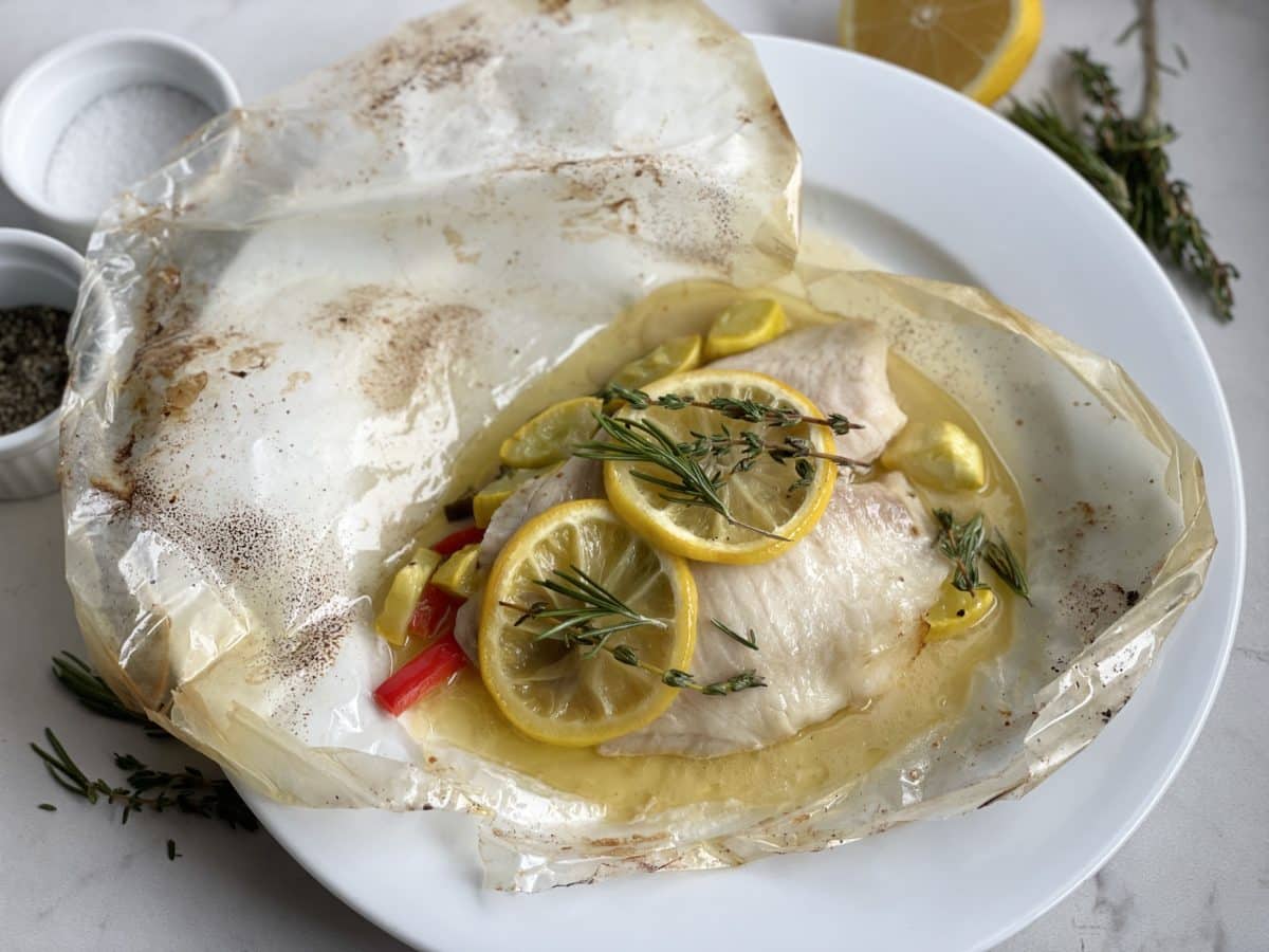 Tilapia En Papillote Salt Lake Culinary Education